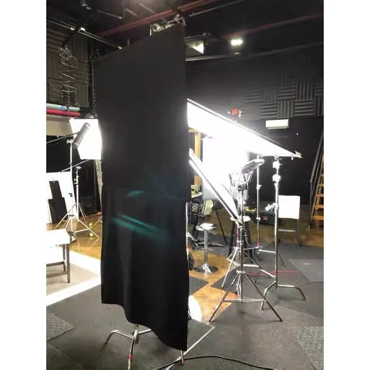 120x120cm Black Floppy Gobo Flag Panel with C-Stand