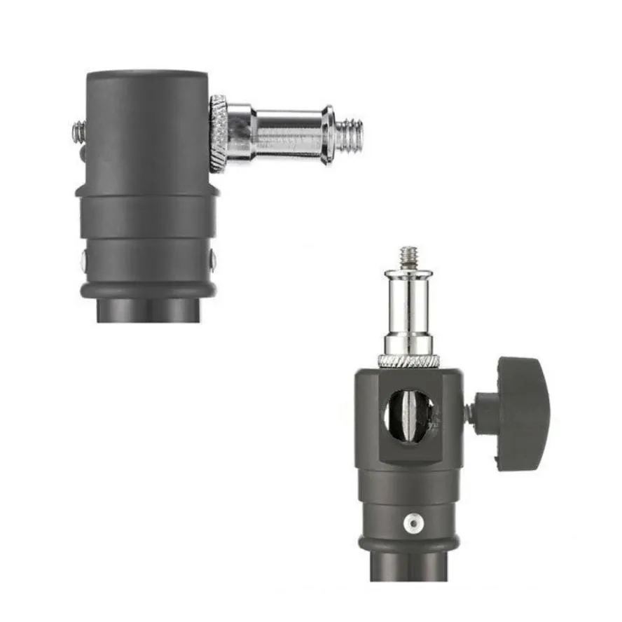 1/4 to 3/8 inch Metal Male Convertor Threaded Screw Adapter Spigot