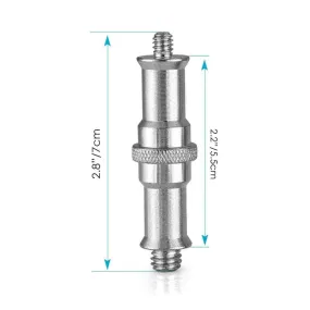 1/4 to 3/8 inch Metal Male Convertor Threaded Screw Adapter Spigot