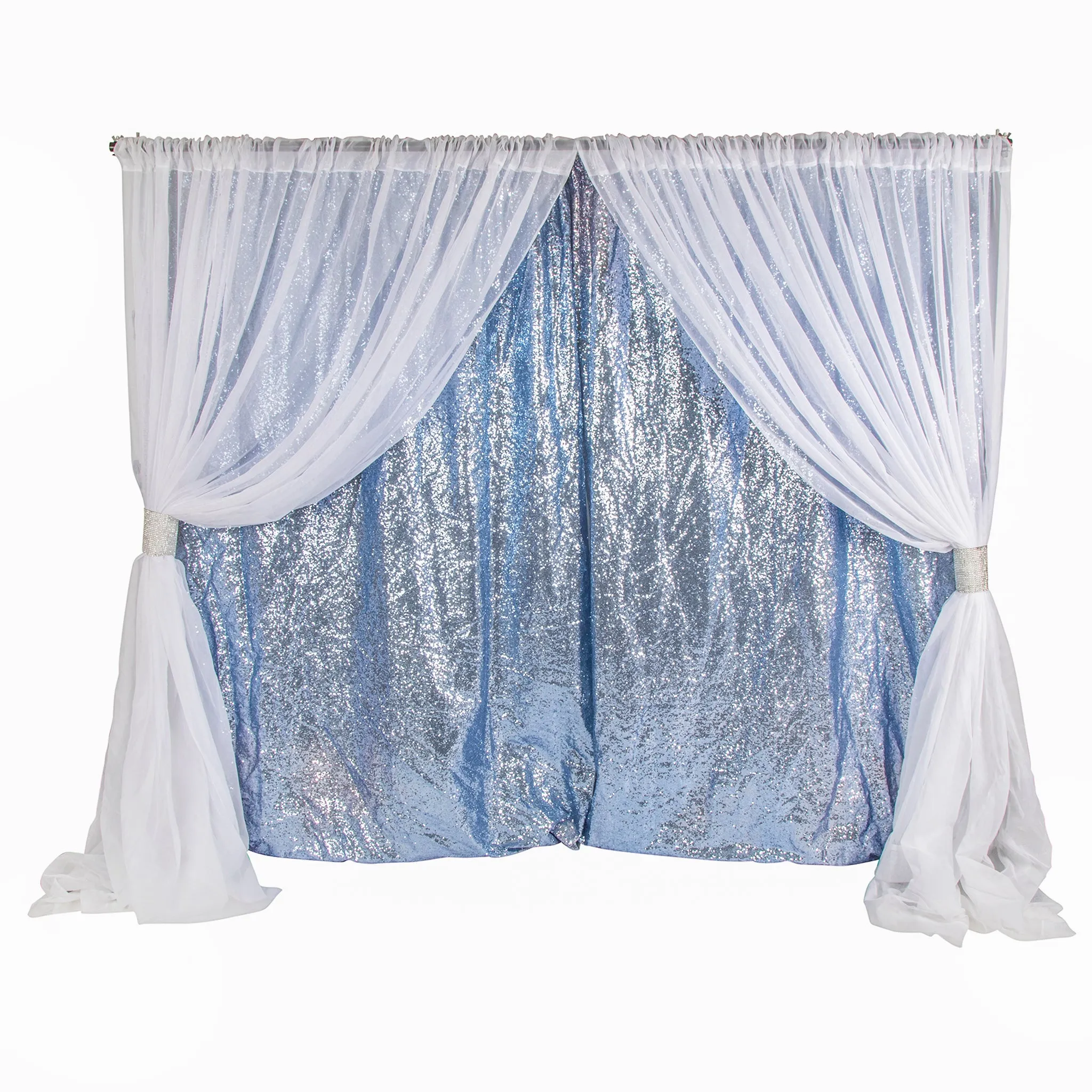 2 Crossbars with Bracket for Backdrop Stand (Add on Feature)