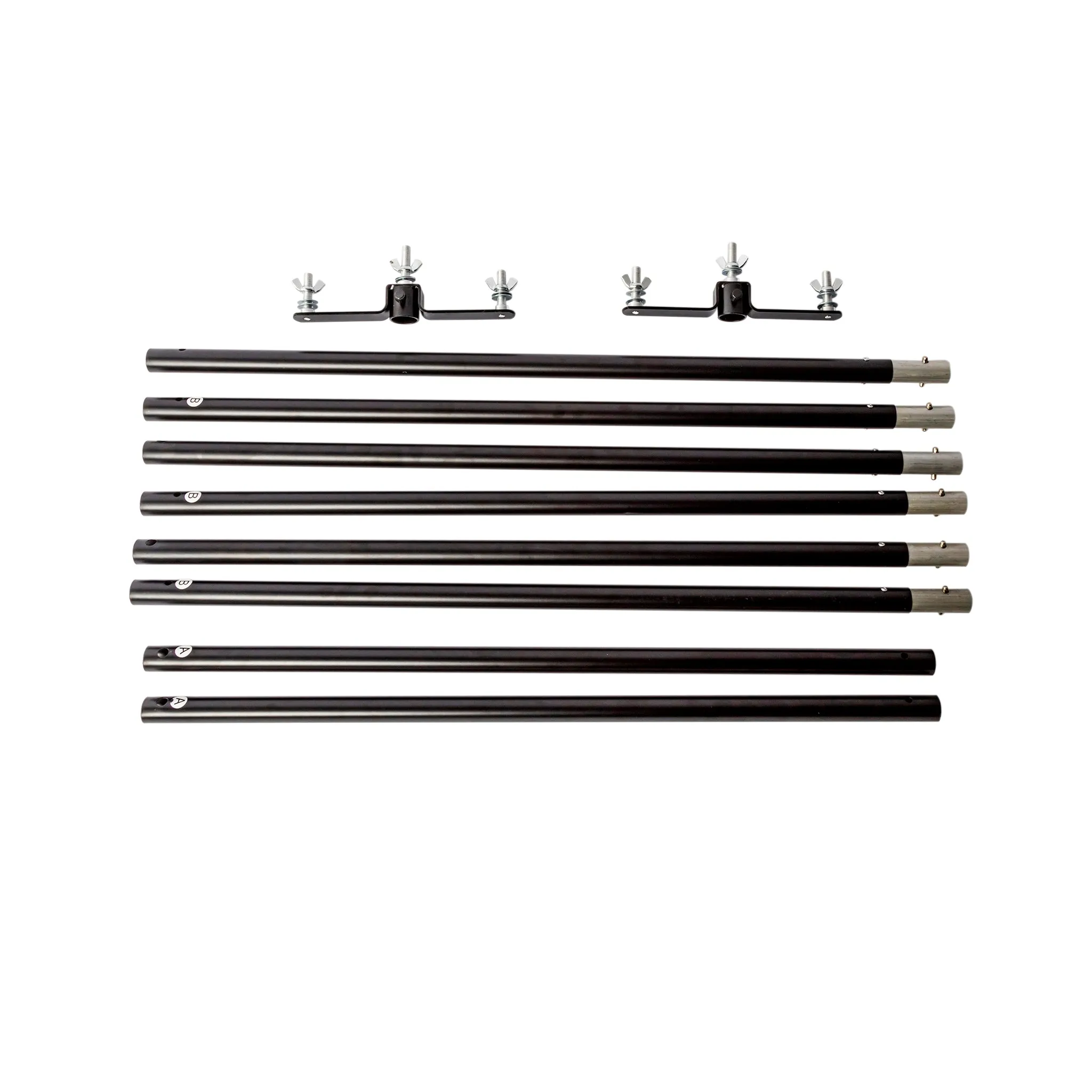 2 Crossbars with Bracket for Backdrop Stand (Add on Feature)