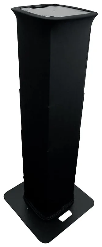 2) Rockville RTP-GO Black Portable Folding DJ Totem Light Stands   Bags   Scrims (2) RTP-GO BLACK