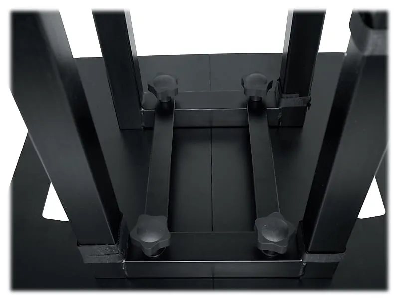 2) Rockville RTP-GO Black Portable Folding DJ Totem Light Stands   Bags   Scrims (2) RTP-GO BLACK