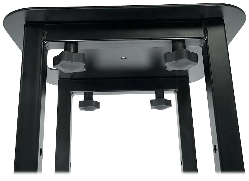 2) Rockville RTP-GO Black Portable Folding DJ Totem Light Stands   Bags   Scrims (2) RTP-GO BLACK