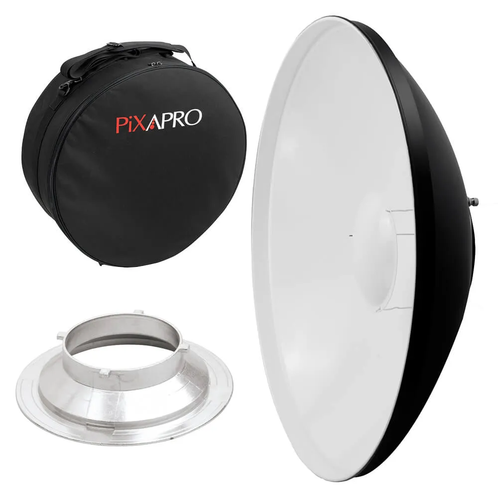 42cm (16.5") White Beauty Dish with Padded Carry Case