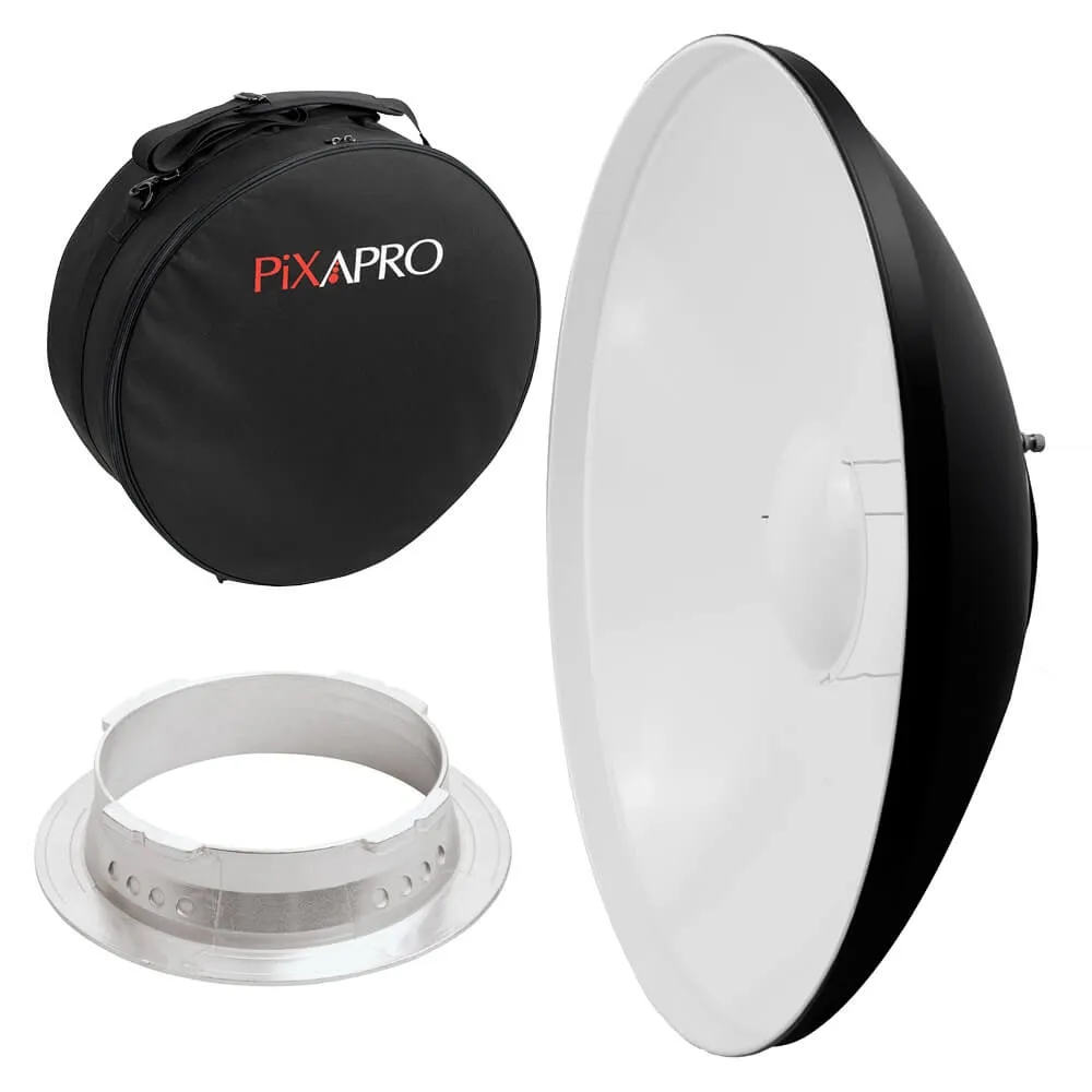 42cm (16.5") White Beauty Dish with Padded Carry Case
