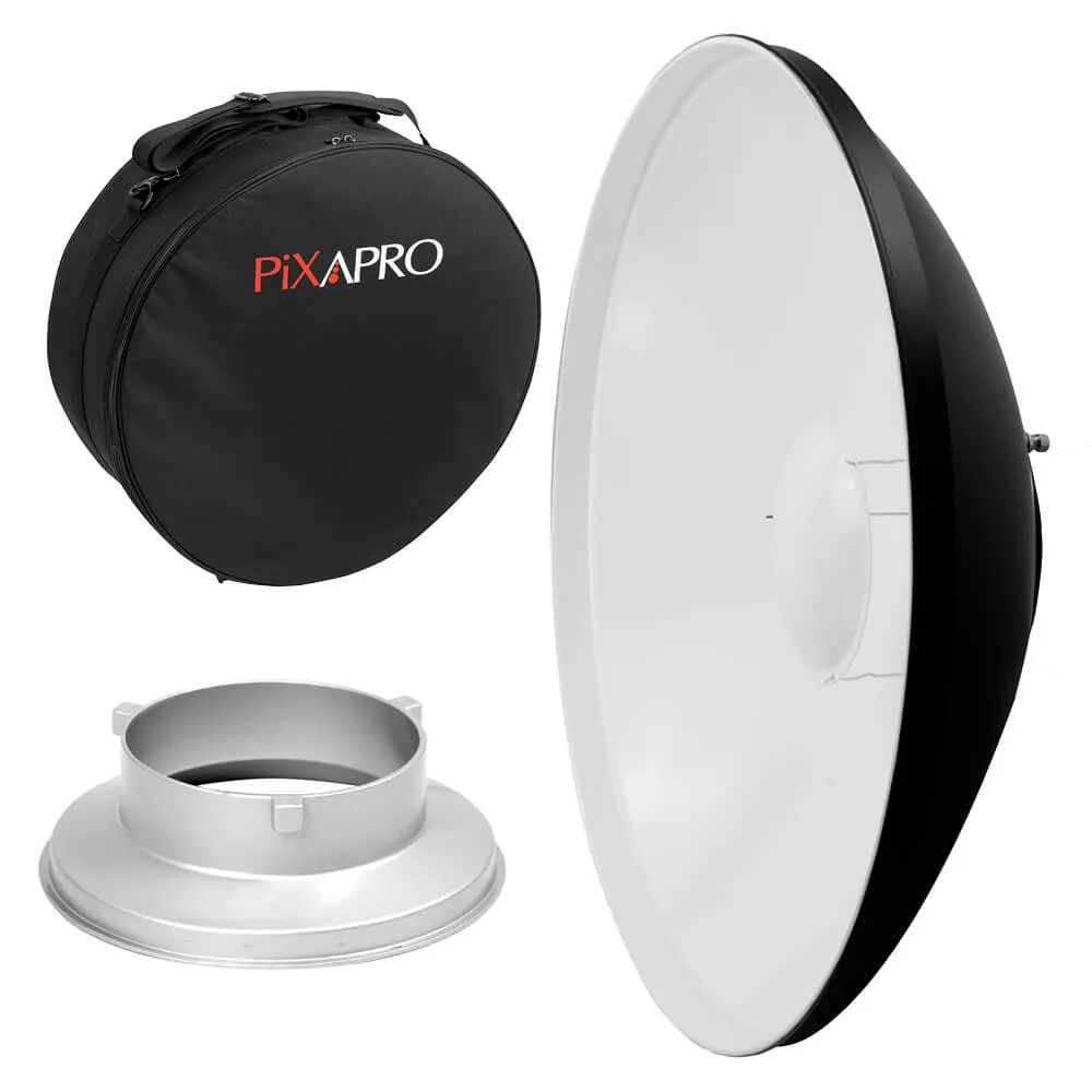 42cm (16.5") White Beauty Dish with Padded Carry Case