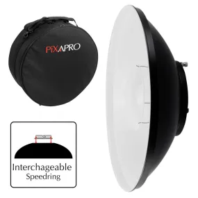 42cm (16.5") White Beauty Dish with Padded Carry Case