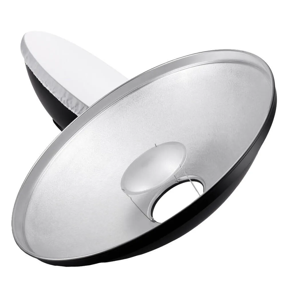 70cm (27.5") Beauty Dish Diffuser Reflector (Silver)