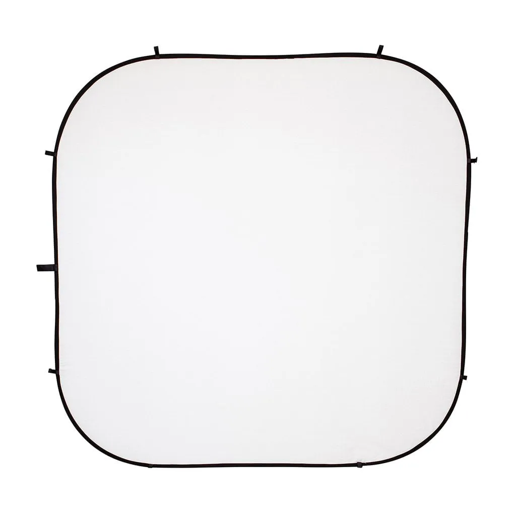 8x8 Strobepro Folding Backdrop- White-Black