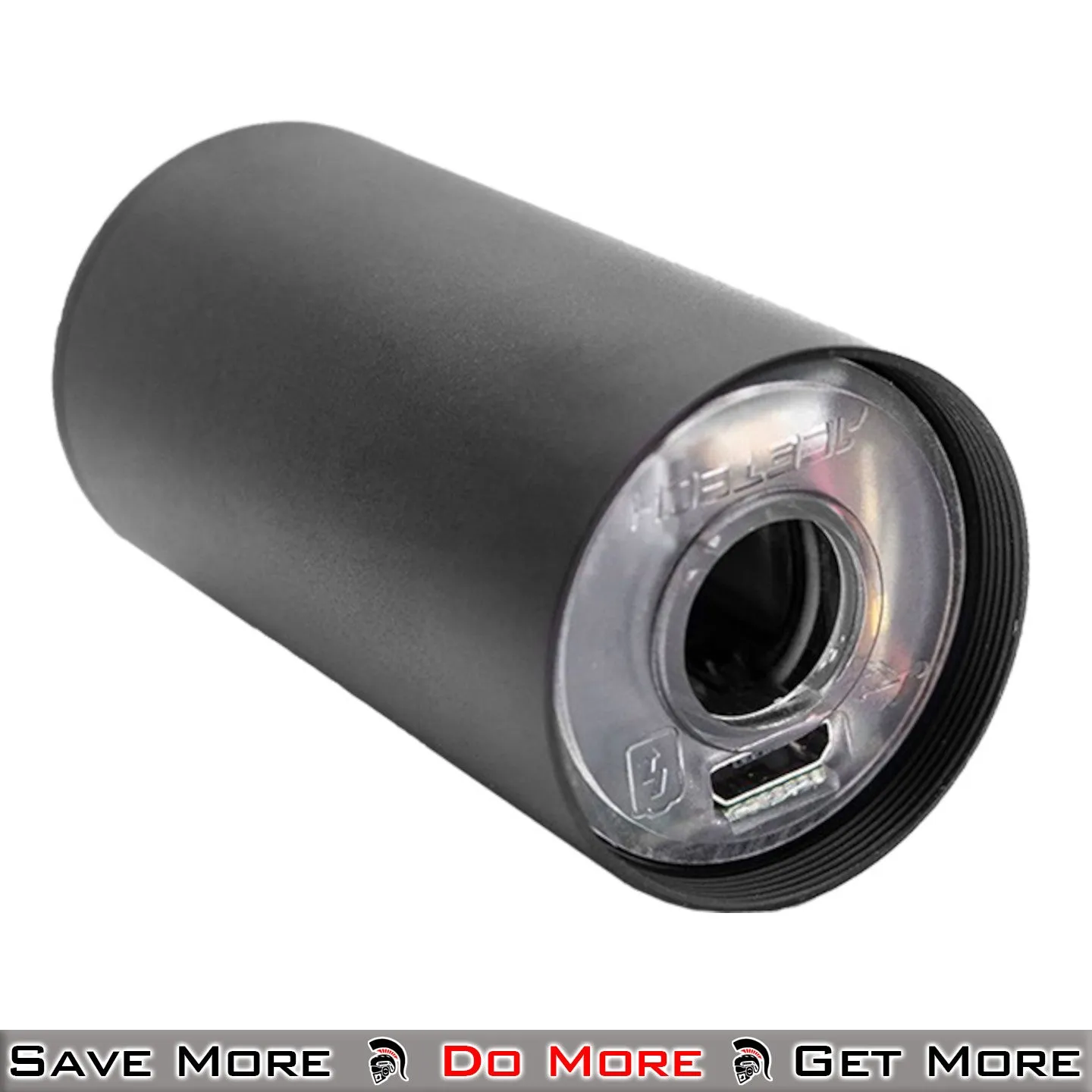Acetech Brighter-C Tracer (M14 CCW) (Black) Tactical Barrel Extension Mock Suppressor