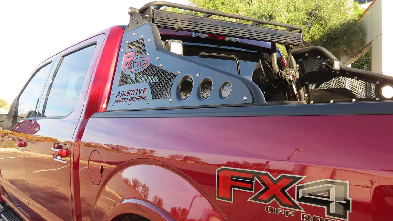 ADD Race Series Chase Rack w/ Actuated Light Bar - 2009-2020 F150 & Raptor