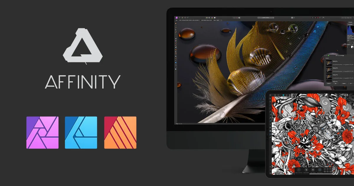 Affinity Professional Photo Software Latest Version 2 - Instant Code