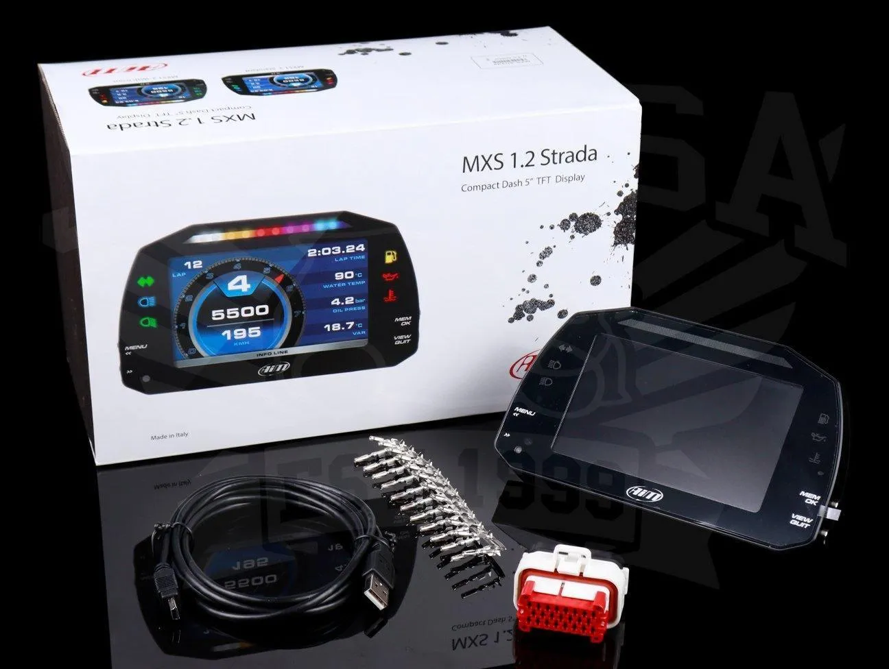 AiM Sports MXS 1.2 Strada 5inch Dash Display