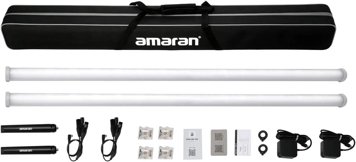 Amaran PT4c RGB LED Pixel Tube Light (4')