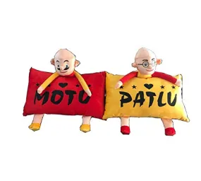 Amazin Home Soft Cartoon Pillows Cushion for Kids (Pack of 2,)