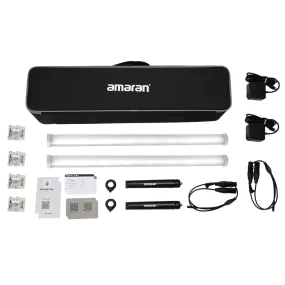 Aputure Amaran Pt2C 2 Light Rgbww 600mm Prod Kit