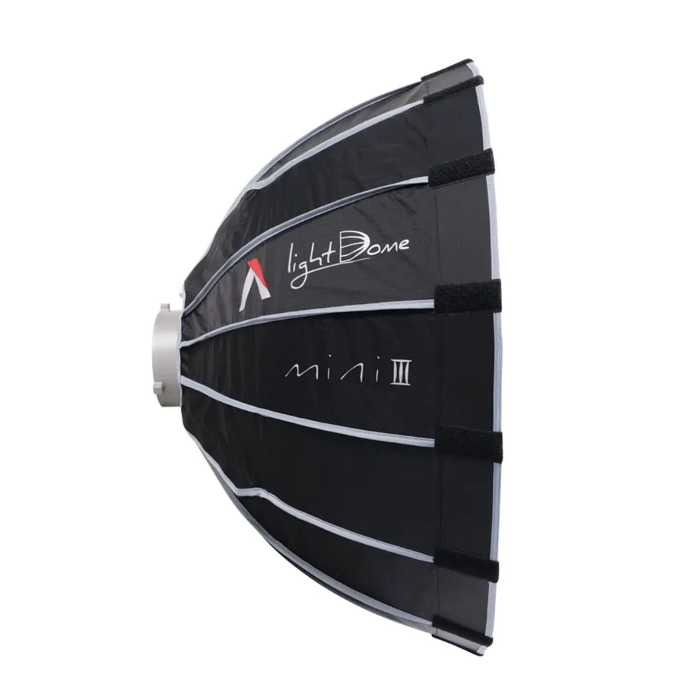 Aputure Light Dome III (60CM) / Mini III (32CM) Bowens S Mount Hexadecagon Softbox with 16 Steel Rods & Dual-Sided Quick Release Mechanism for Photography Video Vlogging Live Streaming Broadcast Film Production Studio Lighting Equipment