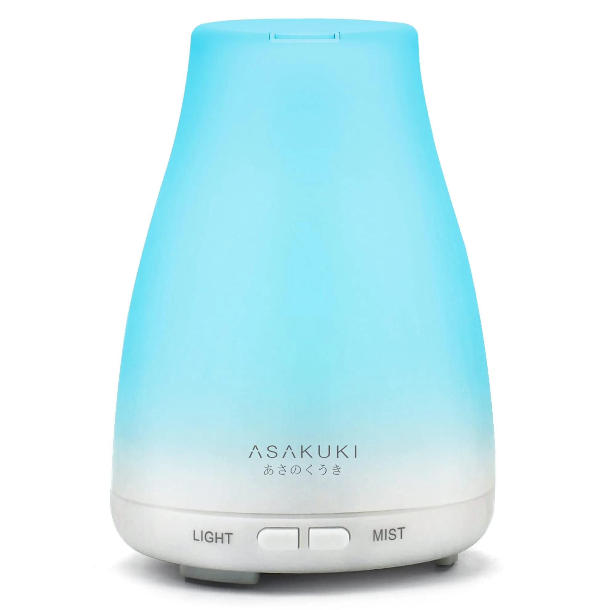 ASAKUKI 100ml Essential Oil Diffuser Ultrasonic Aromatherapy Diffuser Fragrant Oil Vaporizer Humidifier Waterless Auto Shut-Off for Bedroom Office Yoga…