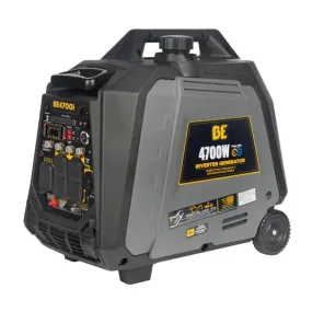 BE BE4700iD Quiet Dual Fuel Inverter Generator 4700 Watt Propane & Gasoline