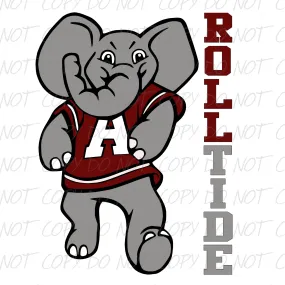 Big Al Roll Tide - Digital Download