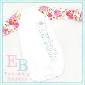 Bow Embroidery Font