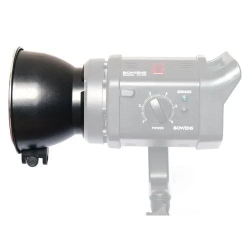 Bowens 6" Silver 120° Wide Angle Reflector Dish with Umbrella Mount
