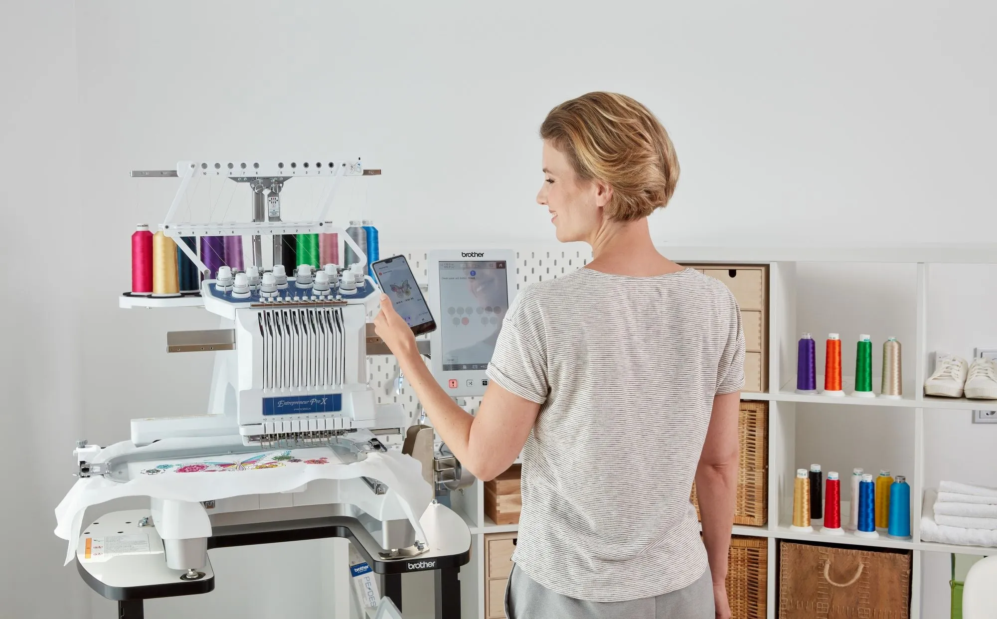 Brother Entrepreneur  PR1055X Embroidery Machine
