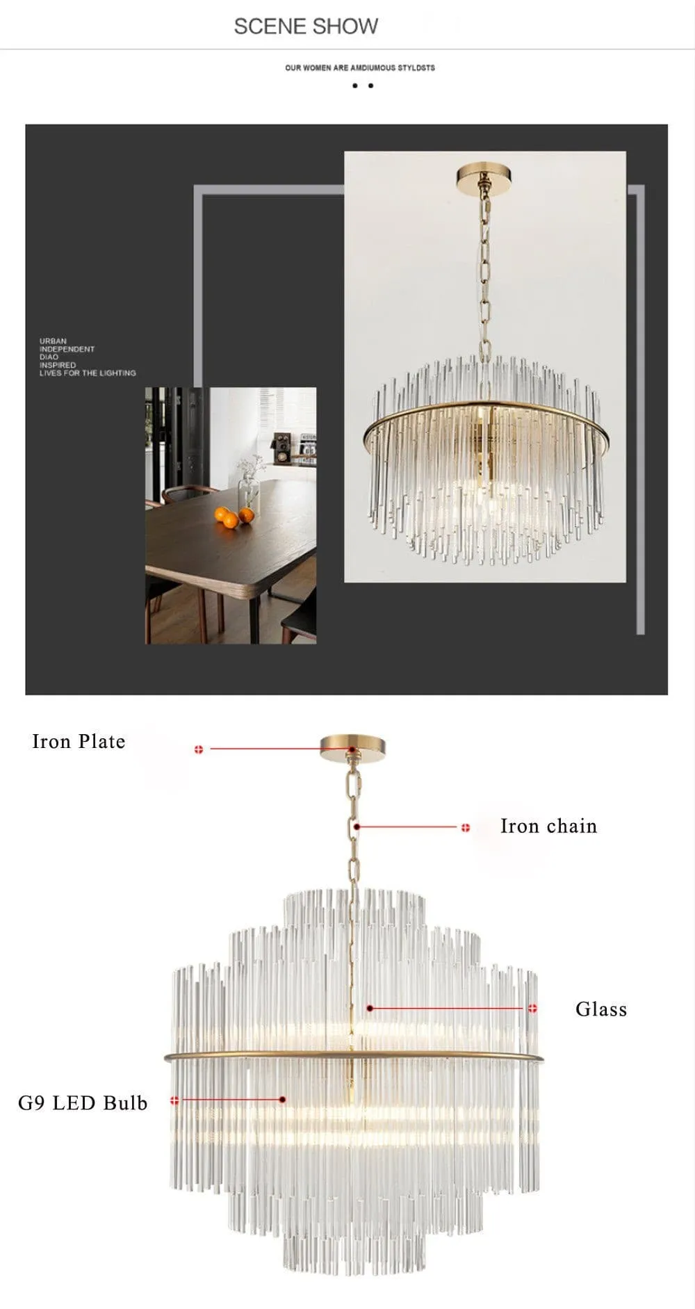 Calista LED Chandelier
