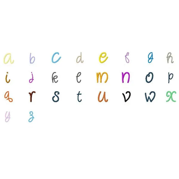Caroline Embroidery Font