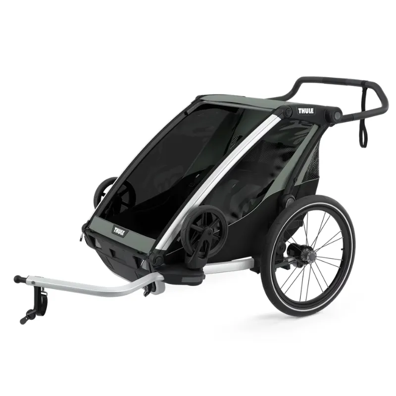 Chariot Lite Multisport Trailer & Stroller - Aluminum/Agave