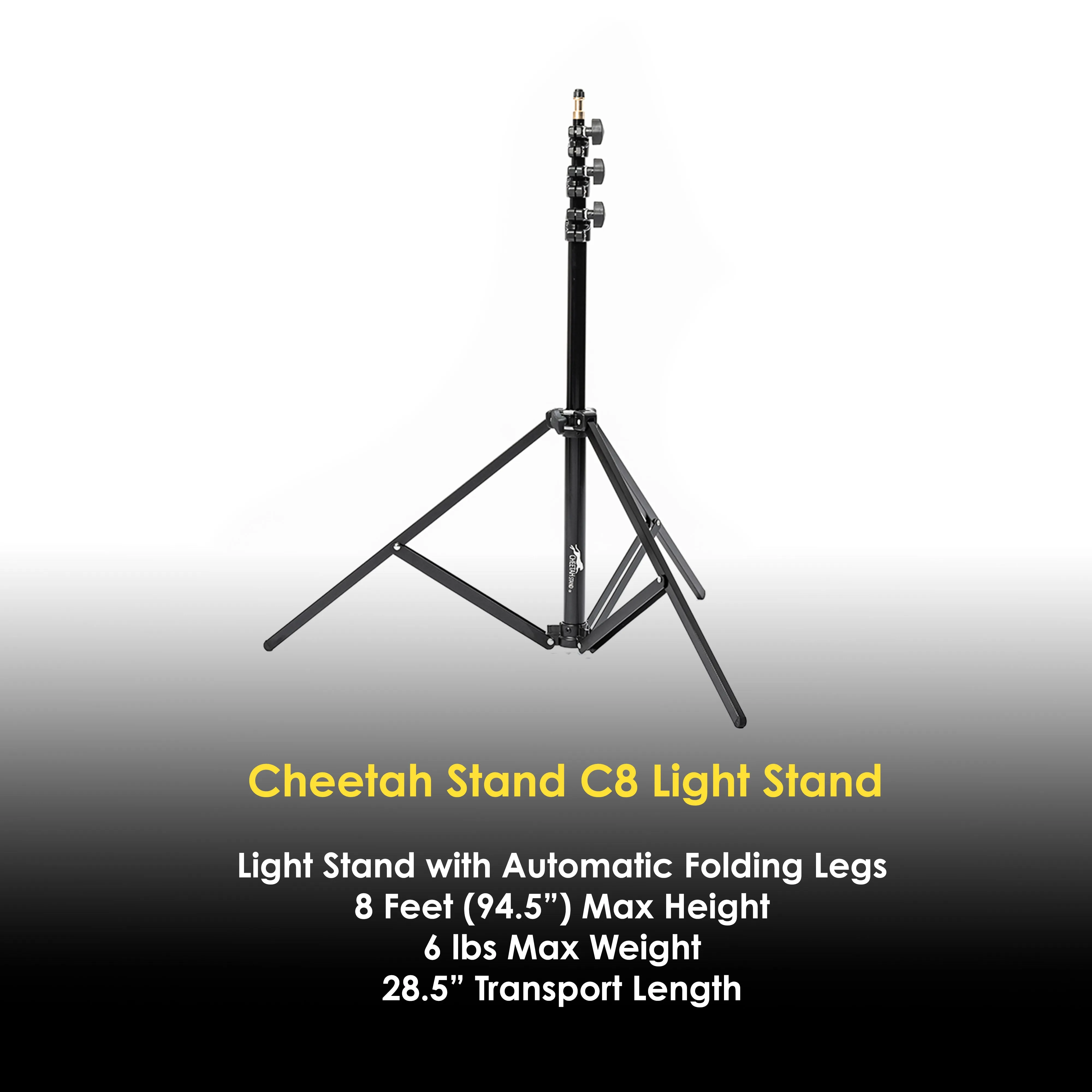 Cheetah Stand C8 Auto 8ft Light Stand