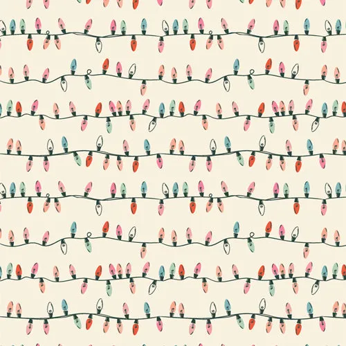 Christmas in the Cabin - Festive Twinkle - AGF Studio - CCA258911 - Half Yard