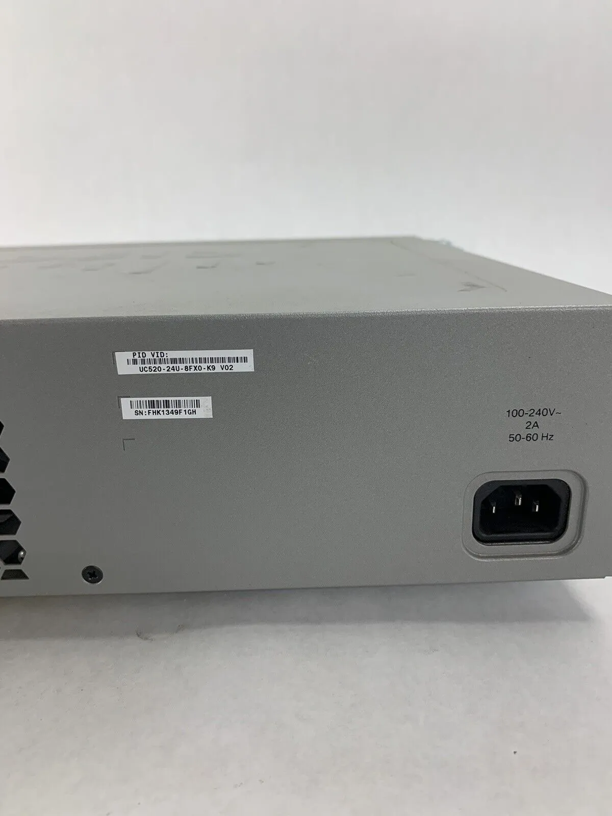 Cisco Unified 500 Series Router UC520-24U-8FXO-K9 No Compact Flash
