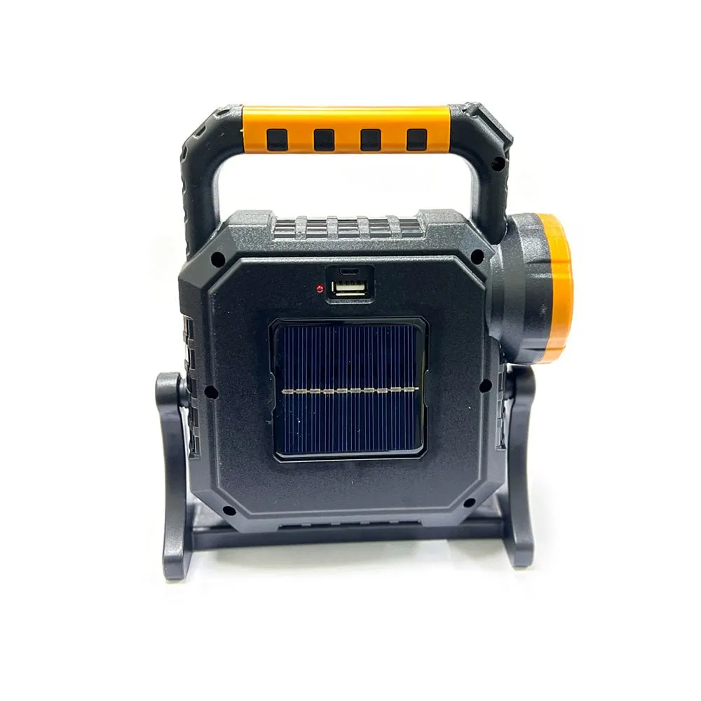 CRONY 7LED-83COB Solar Working Lamp Solar Rechargeable Cob Led Flashlight
