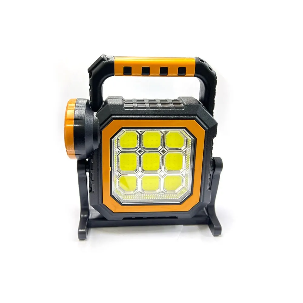 CRONY 7LED-83COB Solar Working Lamp Solar Rechargeable Cob Led Flashlight