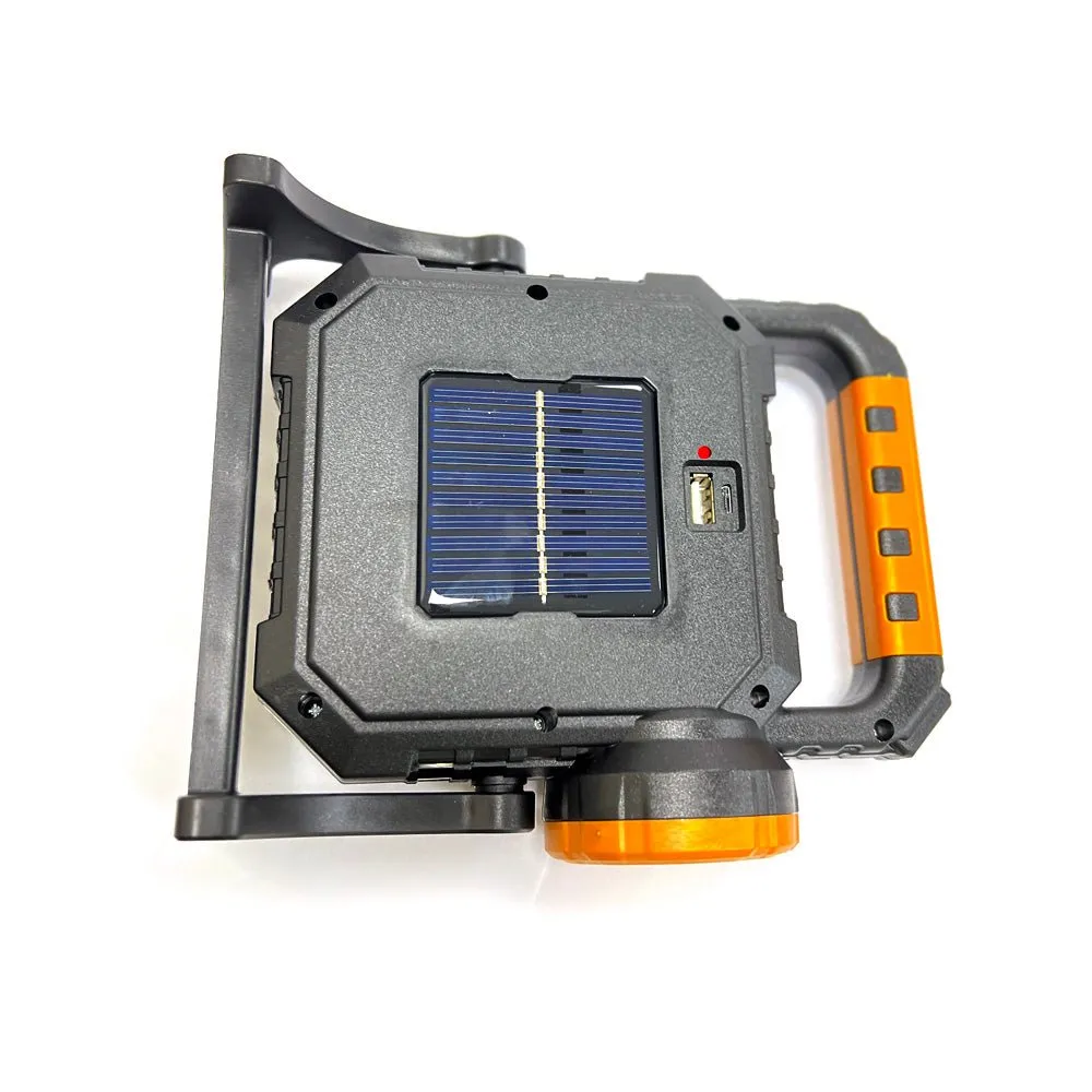 CRONY 7LED-83COB Solar Working Lamp Solar Rechargeable Cob Led Flashlight