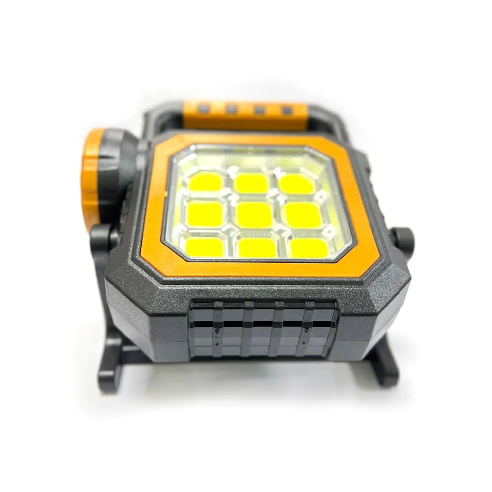 CRONY 7LED-83COB Solar Working Lamp Solar Rechargeable Cob Led Flashlight