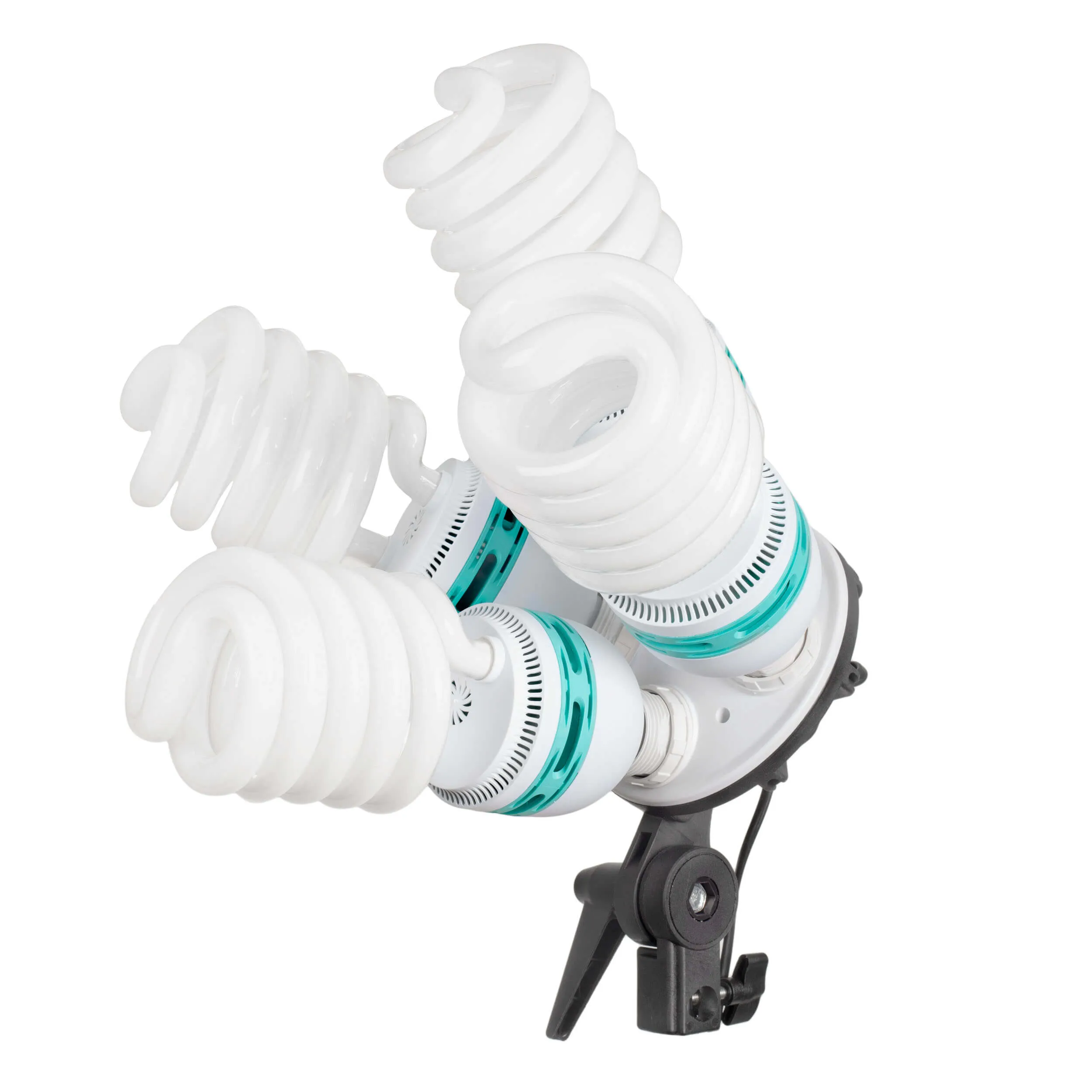 DAYLITE4 MKIII 6800W 4 Softbox Kit with Green Screen Background & Stand - CLEARANCE