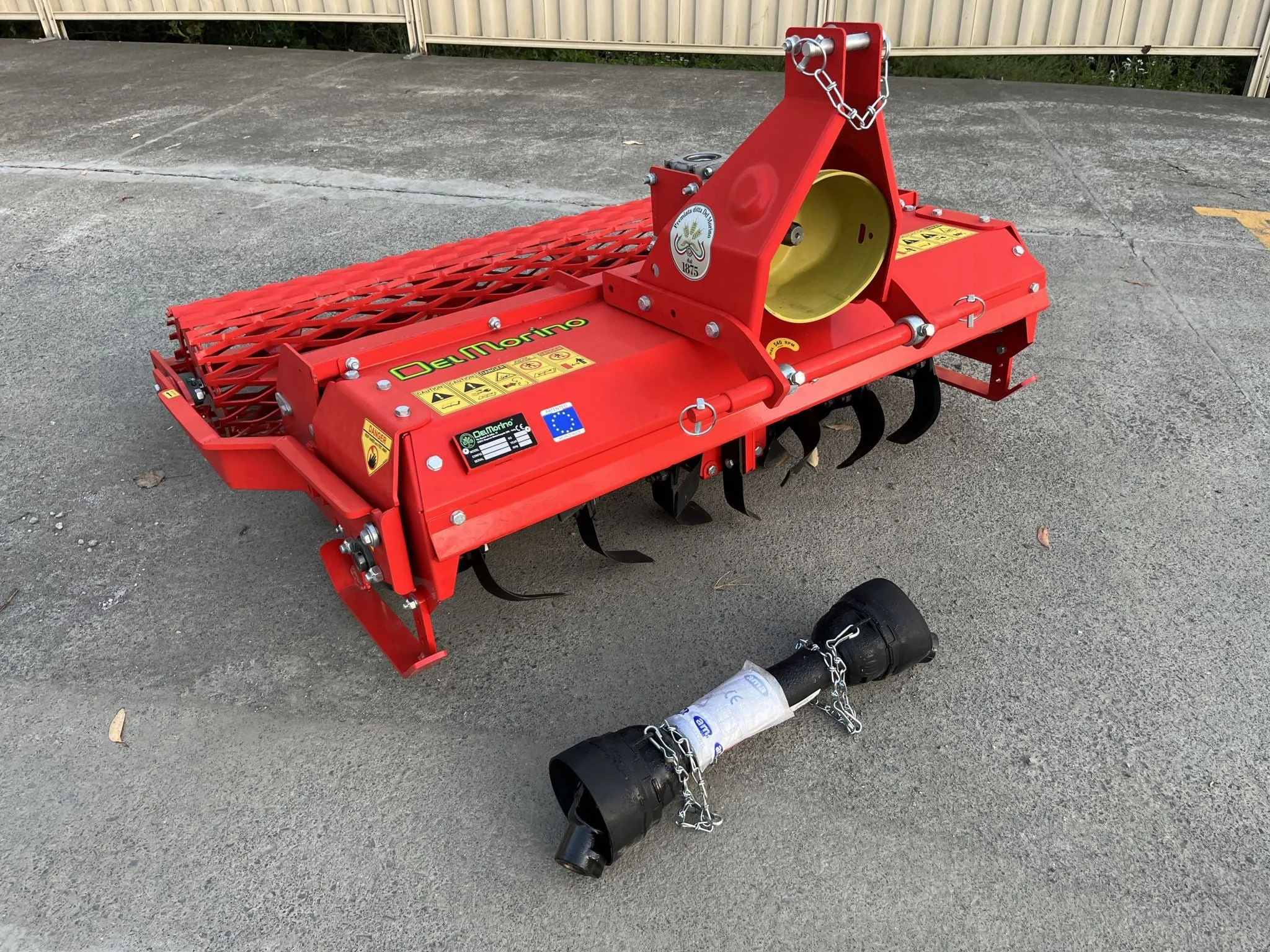 Del Morino Flash Stoneburier 1.25m (for sub compact tractors)
