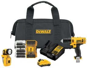 DeWALT 12V (DCK214F1)MAX 2-Tool Combo Kit w/ 45-Piece Screwdriving