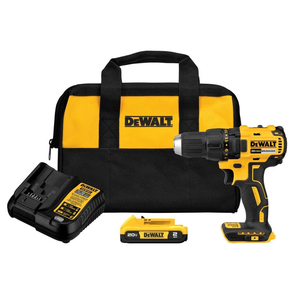 DeWALT 20V DCD777D1 MAX XTREME Cordless Brushless 1/2 In. Drill/Driver Kit