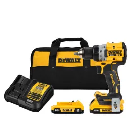DeWALT 20V DCD800D2 MAX XR 1/2 In. Drill/Driver Kit