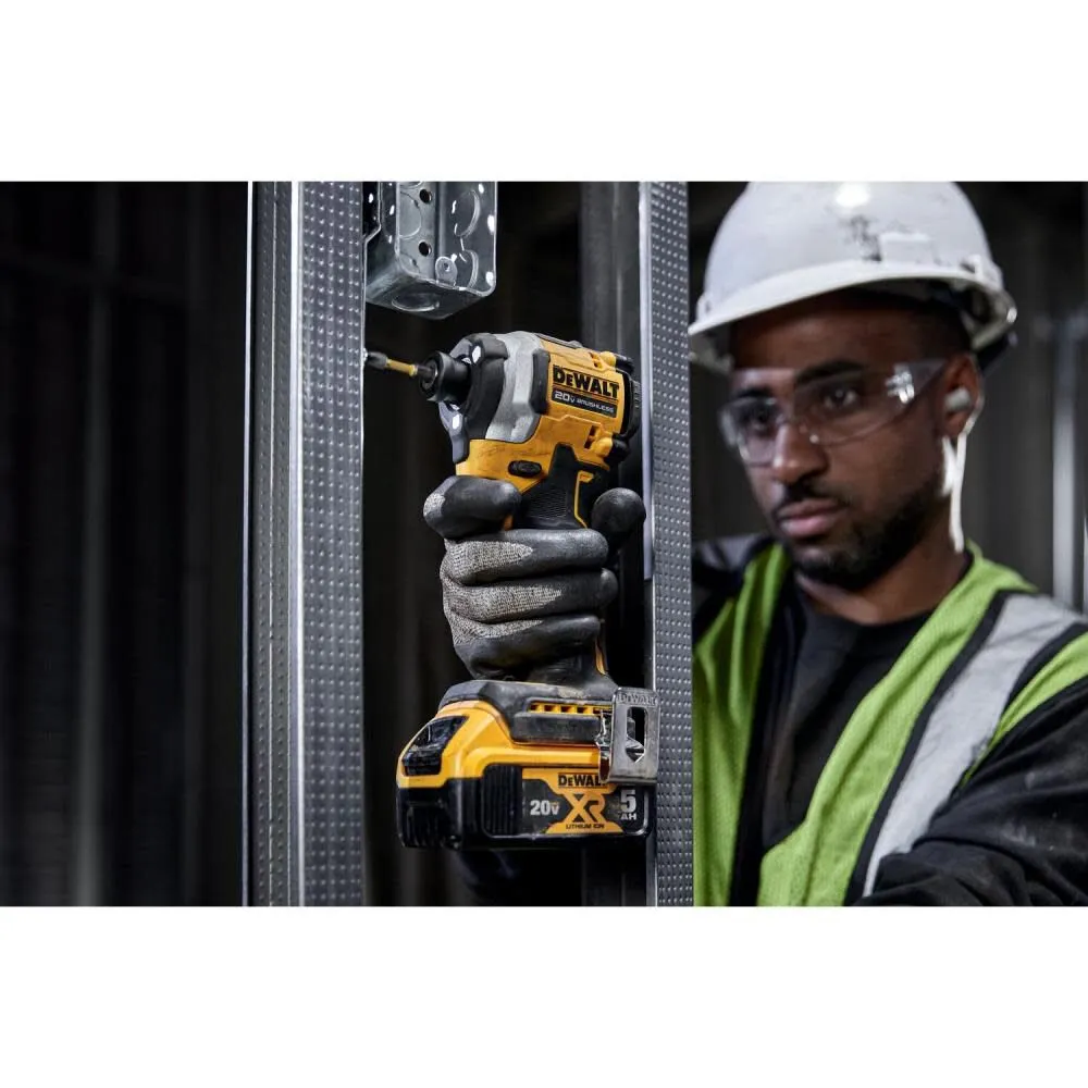 DeWALT DCF850P1 ATOMIC 20V MAX Impact Driver Kit 1/4 In. 3-Speed Brushless Cordless