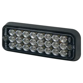ECO 3510A ECCO Directional 24 1-Watt LED Light (3.3", Amber, 2 Bolt)