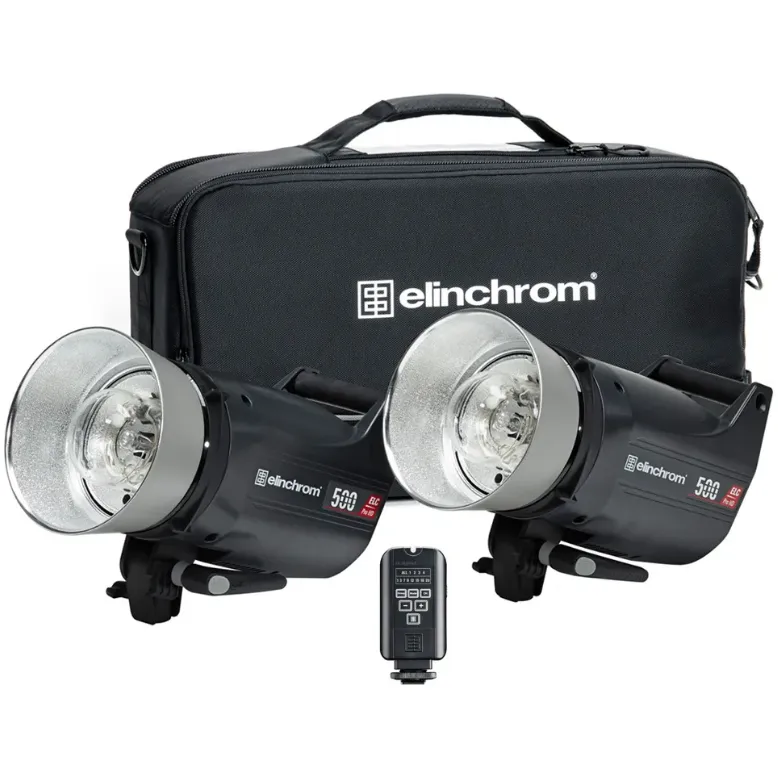 Elinchrom ELC 500/500 To Go Set inc Skyport Plus