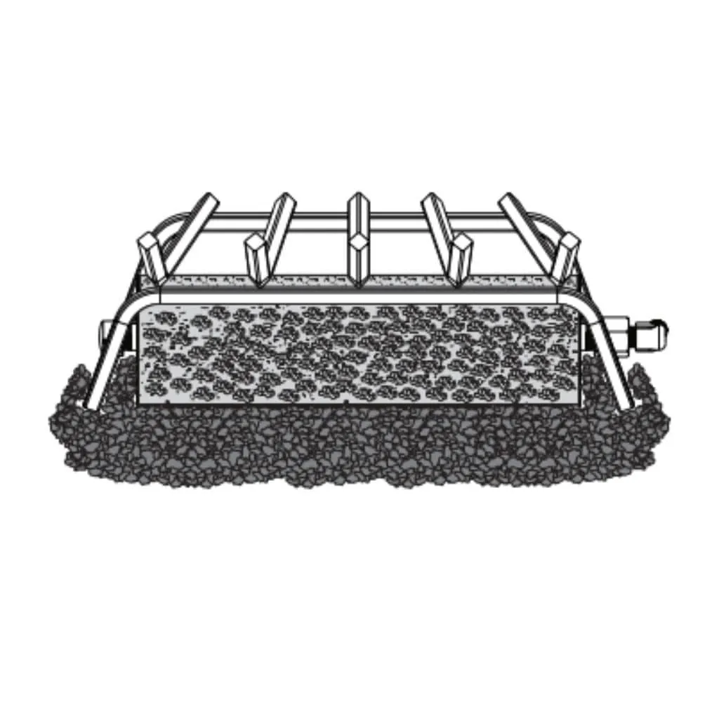 Empire White Mountain Hearth 18"/24"/30" Match Light Single Sand Pan Burner