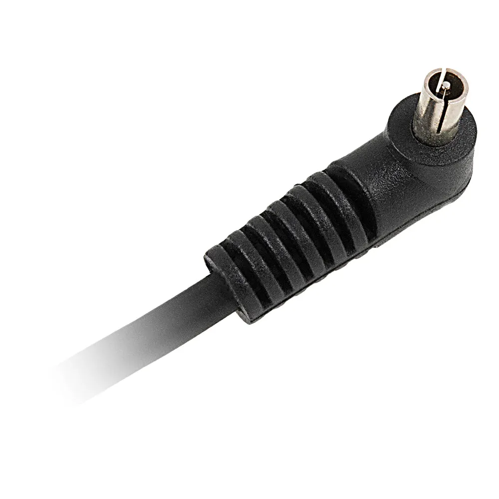 Fotodiox 3.5mm Male TS Plug to Male Flash PC Sync Cord Cable with 3.5mm to 6.3mm Jack Adapter for Studio Strobe Trigger Camera Lighting