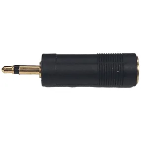 Fotodiox 6.3mm (1/4") Female TS (Mono) Jack to 3.5mm (1/8") Male TS (Mono) Plug Adapter - Headphone to Mini-Headphone Converter