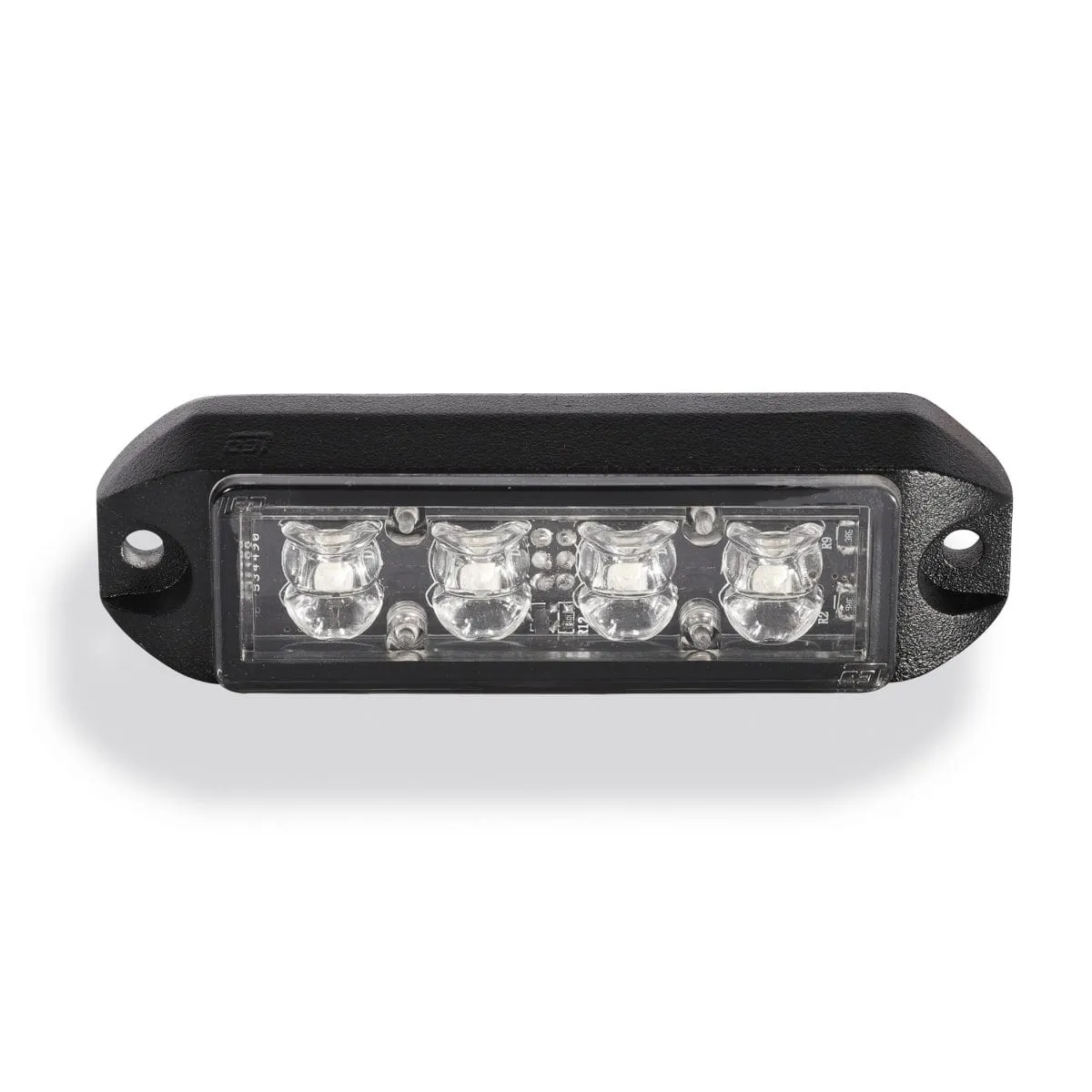 Fusion 3 watt 4 LED Emergency Vehicle Grill Warning Light Head